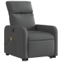Sillón de masaje eléctrico reclinable elevable tela gris oscuro de , Sillones - Ref: Foro24-3206727, Precio: 327,01 €, Descue...