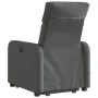 Sillón de masaje eléctrico reclinable elevable tela gris oscuro de , Sillones - Ref: Foro24-3206727, Precio: 350,27 €, Descue...