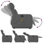 Sillón de masaje eléctrico reclinable elevable tela gris oscuro de , Sillones - Ref: Foro24-3206727, Precio: 327,01 €, Descue...