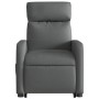 Sillón de masaje eléctrico reclinable elevable tela gris oscuro de , Sillones - Ref: Foro24-3206727, Precio: 327,01 €, Descue...