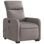 Sillón de masaje eléctrico reclinable elevable tela taupé de , Sillones - Ref: Foro24-3206733, Precio: 337,83 €, Descuento: %