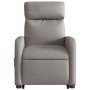 Sillón de masaje eléctrico reclinable elevable tela taupé de , Sillones - Ref: Foro24-3206733, Precio: 316,39 €, Descuento: %