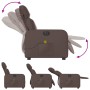 Sillón de masaje reclinable eléctrico cuero sintético marrón de , Sillones - Ref: Foro24-3206744, Precio: 236,02 €, Descuento: %