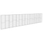 Muro de gaviones con cubiertas acero galvanizado 900x50x200 cm de vidaXL, Paneles de vallas - Ref: Foro24-144916, Precio: 684...