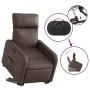 Sillón reclinable elevable eléctrico de cuero sintético marrón de , Sillones - Ref: Foro24-3206765, Precio: 324,11 €, Descuen...