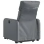 Sillón de masaje elevable eléctrico cuero sintético gris de , Sillones - Ref: Foro24-3206773, Precio: 340,11 €, Descuento: %