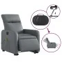 Sillón de masaje elevable eléctrico cuero sintético gris de , Sillones - Ref: Foro24-3206773, Precio: 340,11 €, Descuento: %
