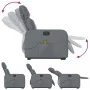 Sillón de masaje elevable eléctrico cuero sintético gris de , Sillones - Ref: Foro24-3206773, Precio: 340,11 €, Descuento: %