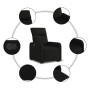 Sillón eléctrico reclinable elevable de tela negro de , Sillones - Ref: Foro24-3206719, Precio: 269,42 €, Descuento: %