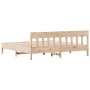 Estructura de cama con cabecero madera maciza pino 180x200 cm de , Camas y somieres - Ref: Foro24-3216203, Precio: 176,51 €, ...