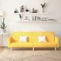 Sofá cama de 2 plazas tela amarillo de , Sofás - Ref: Foro24-375789, Precio: 268,38 €, Descuento: %