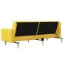 Sofá cama de 2 plazas tela amarillo de , Sofás - Ref: Foro24-375789, Precio: 268,38 €, Descuento: %