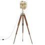 Lámpara de suelo con trípode madera maciza de mango 165 cm de , Lámparas - Ref: Foro24-286112, Precio: 153,95 €, Descuento: %