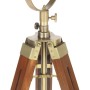 Lámpara de suelo con trípode madera maciza de mango 165 cm de , Lámparas - Ref: Foro24-286112, Precio: 153,95 €, Descuento: %