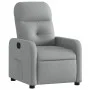 Light Gray Fabric Recliner by , Armchairs - Ref: Foro24-374197, Price: 181,95 €, Discount: %