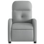 Sillón reclinable de tela gris claro de , Sillones - Ref: Foro24-374197, Precio: 185,54 €, Descuento: %