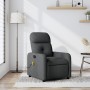 Sillón de masaje reclinable de tela gris oscuro de , Sillones - Ref: Foro24-374207, Precio: 185,87 €, Descuento: %