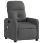Sillón de masaje reclinable de tela gris oscuro de , Sillones - Ref: Foro24-374207, Precio: 185,87 €, Descuento: %