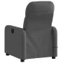 Sillón de masaje reclinable de tela gris oscuro de , Sillones - Ref: Foro24-374207, Precio: 183,46 €, Descuento: %