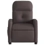 Sillón de masaje reclinable de tela marrón oscuro de , Sillones - Ref: Foro24-374211, Precio: 187,97 €, Descuento: %