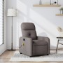 Sillón de masaje reclinable de tela gris taupé de , Sillones - Ref: Foro24-374213, Precio: 221,09 €, Descuento: %