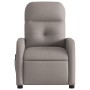 Sillón de masaje reclinable de tela gris taupé de , Sillones - Ref: Foro24-374213, Precio: 221,09 €, Descuento: %