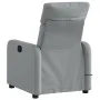 Light Gray Fabric Massage Recliner by , Armchairs - Ref: Foro24-374174, Price: 221,42 €, Discount: %