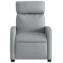 Sillón reclinable de masaje de tela gris claro de , Sillones - Ref: Foro24-374174, Precio: 221,42 €, Descuento: %