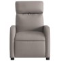 Sillón de masaje reclinable de tela gris taupé de , Sillones - Ref: Foro24-374181, Precio: 205,45 €, Descuento: %