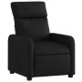 Sillón reclinable de cuero sintético negro de , Sillones - Ref: Foro24-374183, Precio: 189,91 €, Descuento: %
