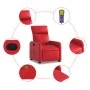 Liegender Massagesessel aus rotem Kunstleder von , Sessel - Ref: Foro24-374195, Preis: 236,56 €, Rabatt: %