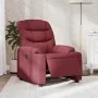 Sillón reclinable eléctrico tela rojo tinto de , Sillones - Ref: Foro24-3206630, Precio: 286,18 €, Descuento: %