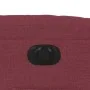 Sillón reclinable eléctrico tela rojo tinto de , Sillones - Ref: Foro24-3206630, Precio: 286,18 €, Descuento: %