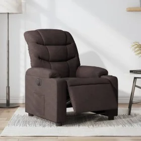 Dark Brown Fabric Electric Recliner by , Armchairs - Ref: Foro24-3206632, Price: 296,99 €, Discount: %