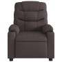 Sillón reclinable eléctrico tela marrón oscuro de , Sillones - Ref: Foro24-3206632, Precio: 249,30 €, Descuento: %
