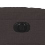 Sillón reclinable eléctrico tela marrón oscuro de , Sillones - Ref: Foro24-3206632, Precio: 249,30 €, Descuento: %