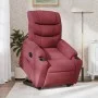 Sillón eléctrico reclinable elevable de tela rojo tinto de , Sillones - Ref: Foro24-3206666, Precio: 365,15 €, Descuento: %