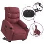 Sillón eléctrico reclinable elevable de tela rojo tinto de , Sillones - Ref: Foro24-3206666, Precio: 365,15 €, Descuento: %
