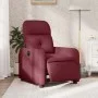 Sillón reclinable eléctrico tela rojo tinto de , Sillones - Ref: Foro24-3206780, Precio: 239,28 €, Descuento: %