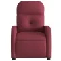 Sillón reclinable eléctrico tela rojo tinto de , Sillones - Ref: Foro24-3206780, Precio: 239,28 €, Descuento: %