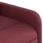 Sillón reclinable eléctrico tela rojo tinto de , Sillones - Ref: Foro24-3206780, Precio: 239,28 €, Descuento: %