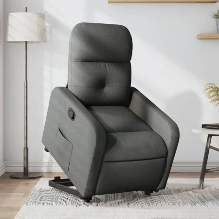 Dark Gray Fabric Liftable Recliner by , Armchairs - Ref: Foro24-3206796, Price: 267,93 €, Discount: %