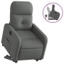 Sillón reclinable elevable de tela gris oscuro de , Sillones - Ref: Foro24-3206796, Precio: 250,65 €, Descuento: %