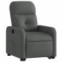 Sillón reclinable elevable de tela gris oscuro de , Sillones - Ref: Foro24-3206796, Precio: 250,65 €, Descuento: %