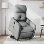 Sillón de masaje reclinable de pie de tela gris claro de , Sillones - Ref: Foro24-3206804, Precio: 283,91 €, Descuento: %