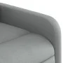 Sillón de masaje reclinable de pie de tela gris claro de , Sillones - Ref: Foro24-3206804, Precio: 283,91 €, Descuento: %