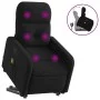 Anhebbarer Massagesessel aus schwarzem Stoff von , Sessel - Ref: Foro24-3206806, Preis: 304,87 €, Rabatt: %