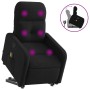 Sillón reclinable de masaje elevable tela negro de , Sillones - Ref: Foro24-3206806, Precio: 283,45 €, Descuento: %