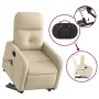 Silla de masaje reclinable de pie de tela color crema de , Sillones - Ref: Foro24-3206812, Precio: 288,75 €, Descuento: %