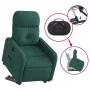 Sillón eléctrico reclinable elevable de tela verde oscuro de , Sillones - Ref: Foro24-3206819, Precio: 323,24 €, Descuento: %